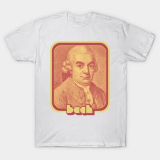Bach // Retro Aesthetic Fan Art Design T-Shirt